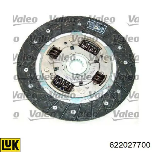 Zestaw sprzęgła (3 części) LUK 622027700 cena, od 116,33 USD