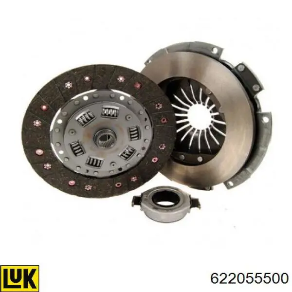 Zestaw sprzęgła (3 części) LUK 622055500