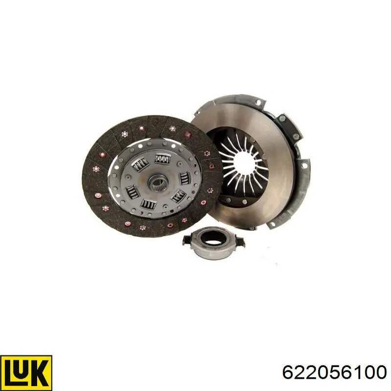 Zestaw sprzęgła (3 części) LUK 622056100 cena, od 164,77 USD