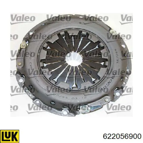 Zestaw sprzęgła (3 części) 622056900 LUK