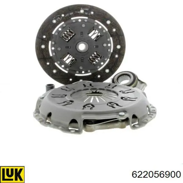 Zestaw sprzęgła (3 części) LUK 622056900 cena, od 95,34 USD