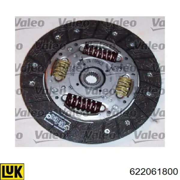 Zestaw sprzęgła (3 części) LUK 622061800 cena, od 121,32 USD