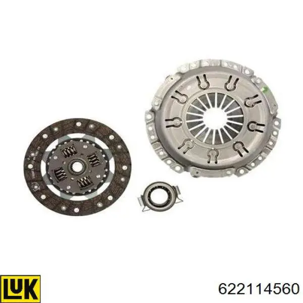 Zestaw sprzęgła (3 części) LUK 622114560 cena, od 112,58 USD