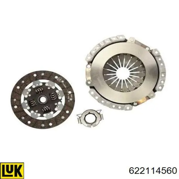 Do koszyka 622114560 LUK Zestaw sprzęgła (3 części)