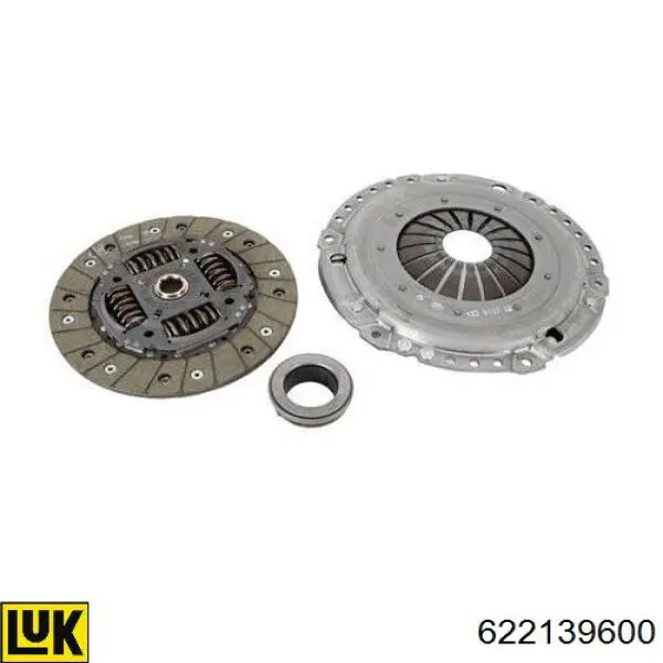 Zestaw sprzęgła (3 części) LUK 622139600 cena, od 116,18 USD