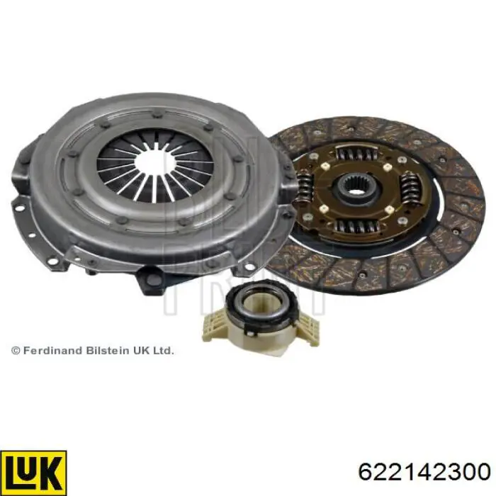 Do koszyka 622142300 LUK Zestaw sprzęgła (3 części)