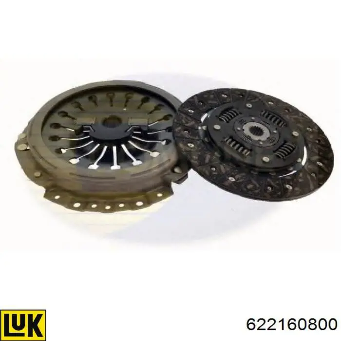 Zestaw sprzęgła (3 części) 622160800 LUK