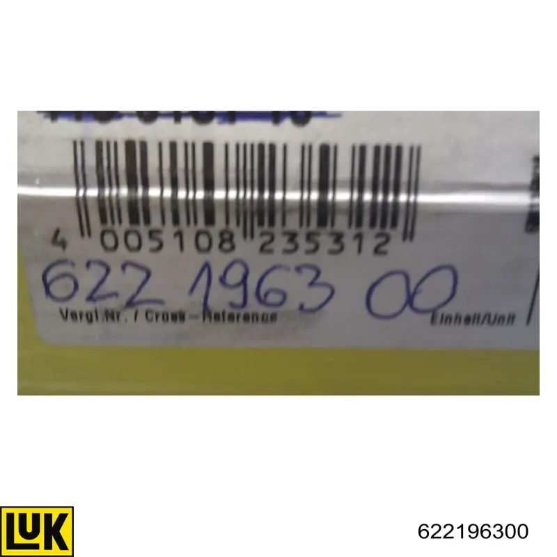 Zestaw sprzęgła (3 części) LUK 622196300 cena, od 191,96 USD