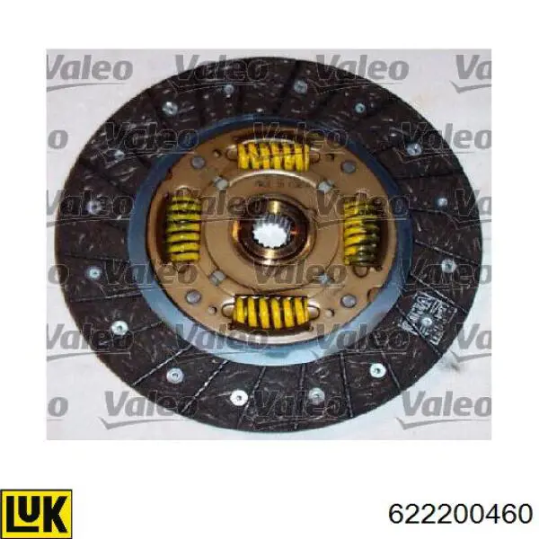 Zestaw sprzęgła (3 części) 622200460 LUK