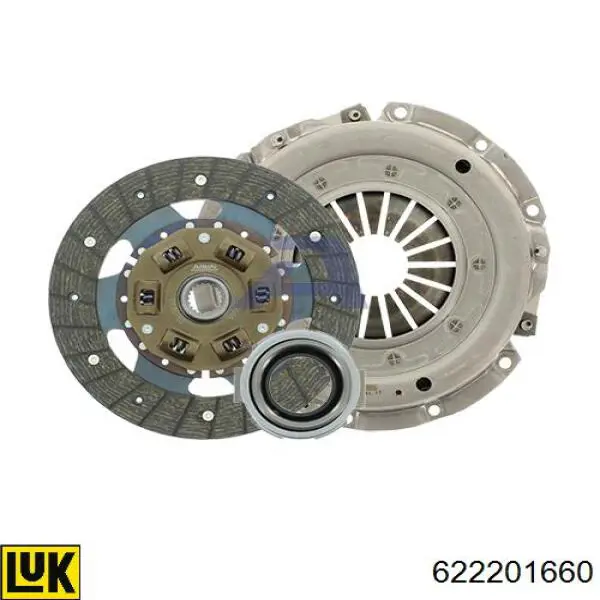 Zestaw sprzęgła (3 części) LUK 622201660 cena, od 151,62 USD