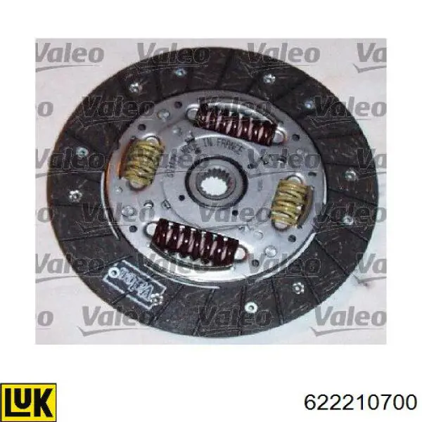 Zestaw sprzęgła (3 części) LUK 622210700 cena, od 121,32 USD