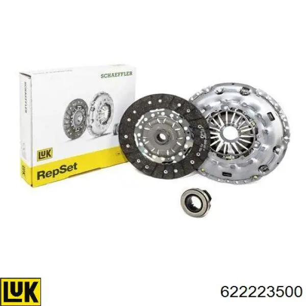 Zestaw sprzęgła (3 części) LUK 622223500 cena, od 135,75 USD