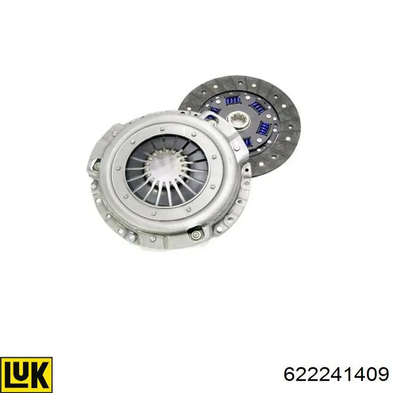 Zestaw sprzęgła (3 części) LUK 622241409 cena, od 107,78 USD