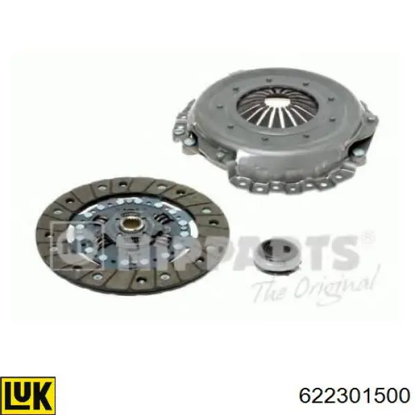 Zestaw sprzęgła (3 części) 622301500 LUK