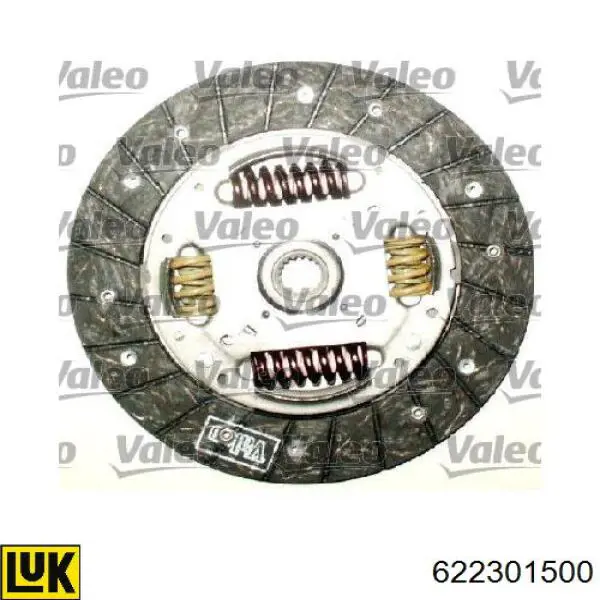 Zestaw sprzęgła (3 części) LUK 622301500 cena, od 129,51 USD