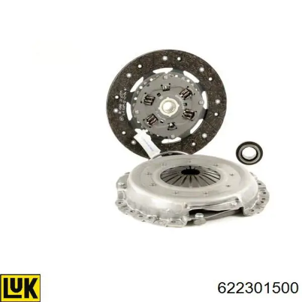 Do koszyka 622301500 LUK Zestaw sprzęgła (3 części)