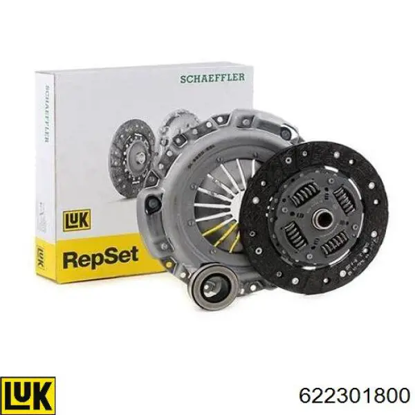 Zestaw sprzęgła (3 części) LUK 622301800 cena, od 181,59 USD