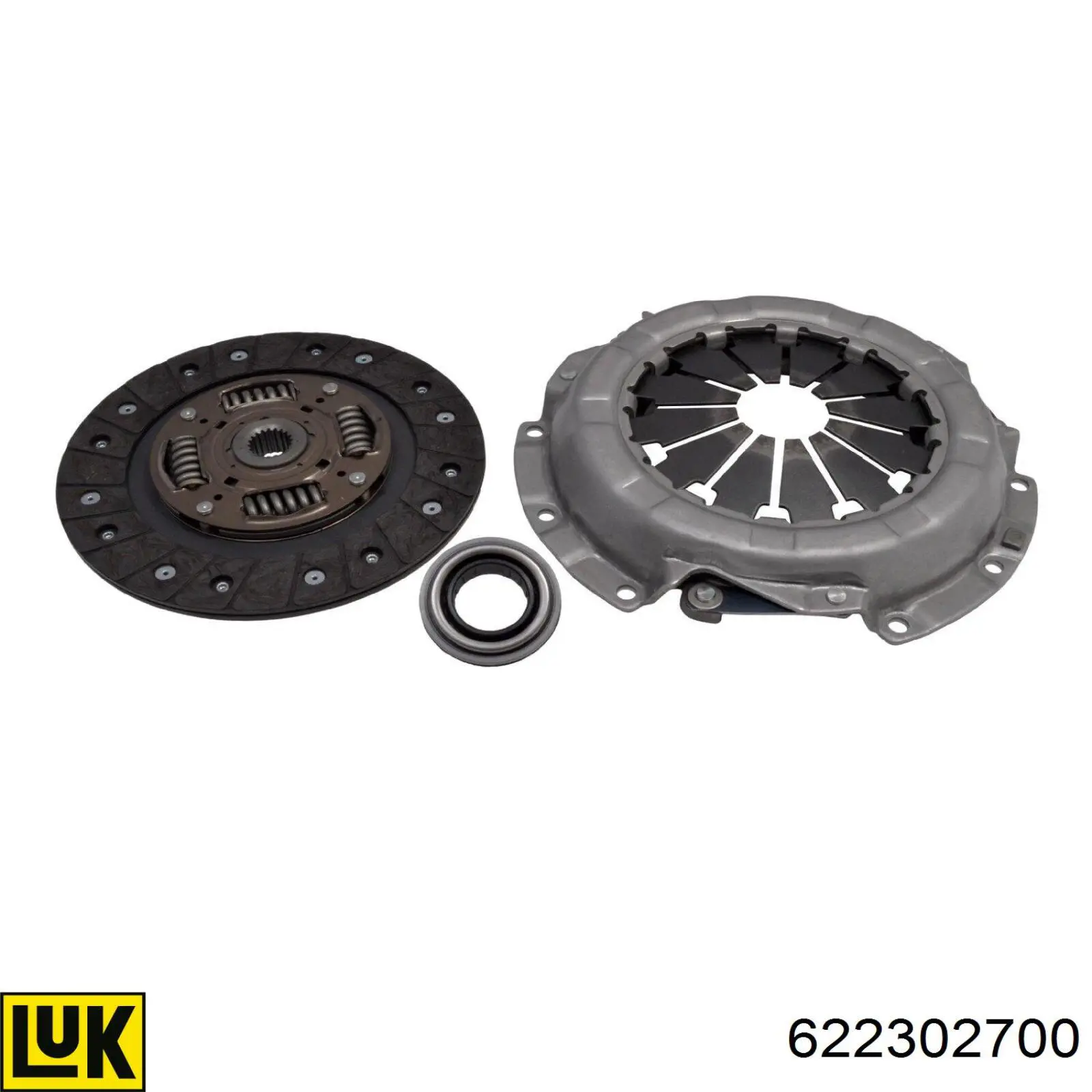 Zestaw sprzęgła (3 części) LUK 622302700 cena, od 138,59 USD