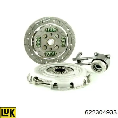Zestaw sprzęgła (3 części) VALEO 834057 cena, od 356,93 USD