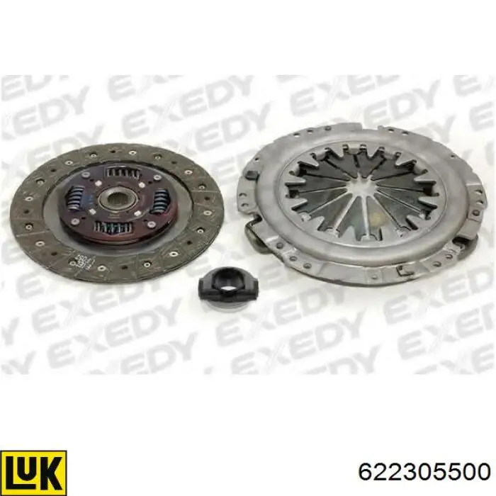 Zestaw sprzęgła (3 części) 622305500 LUK