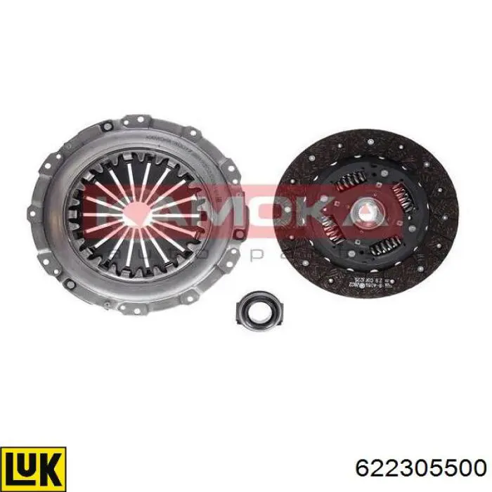 Zestaw sprzęgła (3 części) 622305500 LUK