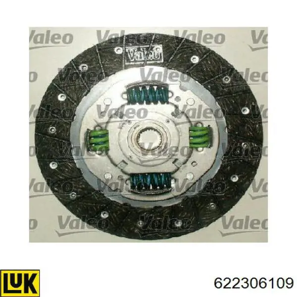 Zestaw sprzęgła (3 części) LUK 622306109 cena, od 202,07 USD