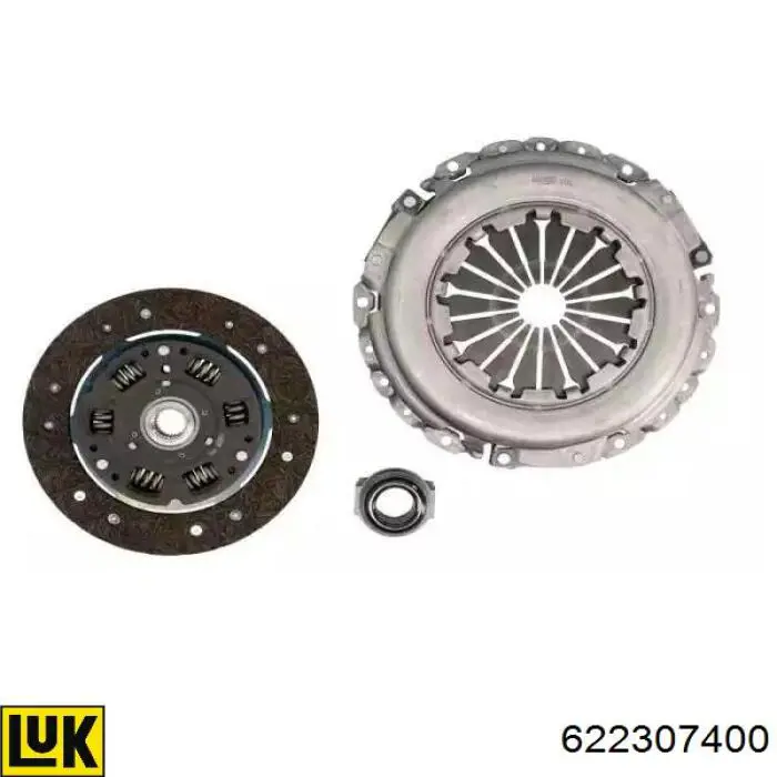 Zestaw sprzęgła (3 części) LUK 622307400 cena, od 120,89 USD