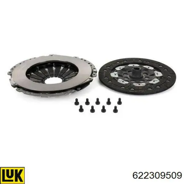 Zestaw sprzęgła (3 części) LUK 622309509 cena, od 112,81 USD