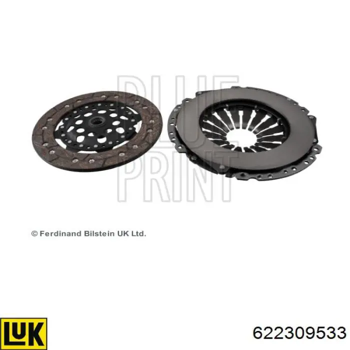 Do koszyka 622309533 LUK Zestaw sprzęgła (3 części)