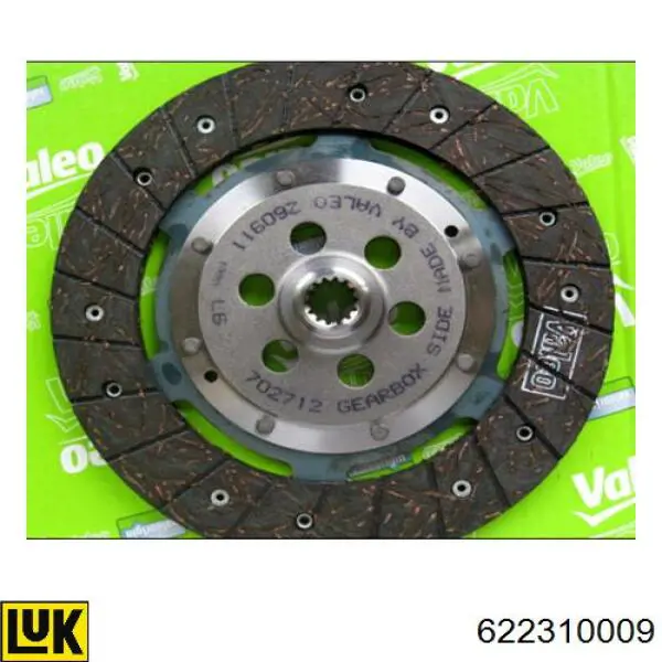 Zestaw sprzęgła (3 części) LUK 622310009 cena, od 318,55 USD