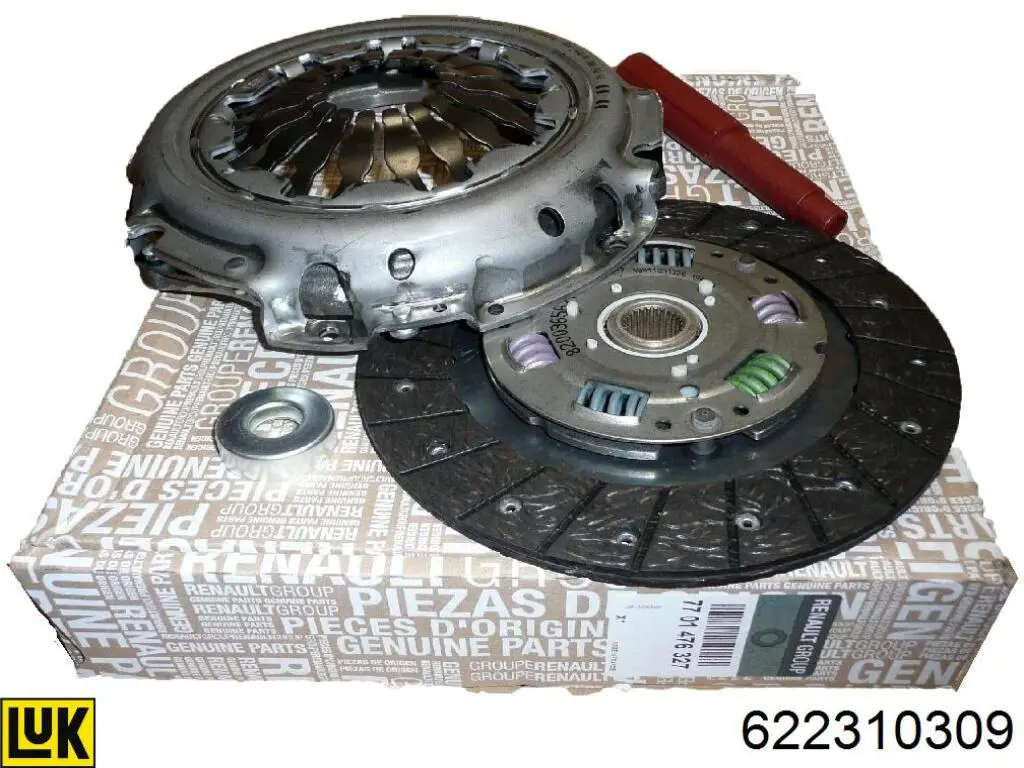 Do koszyka 622310309 LUK Zestaw sprzęgła (3 części)