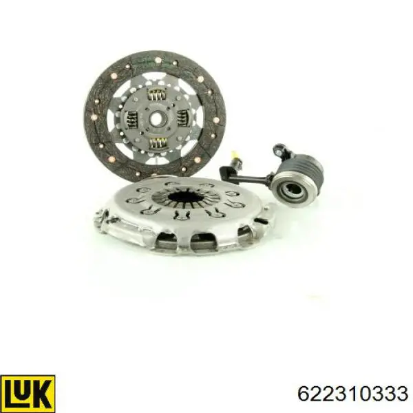 Zestaw sprzęgła (3 części) LUK 622310333 cena, od 147,30 USD