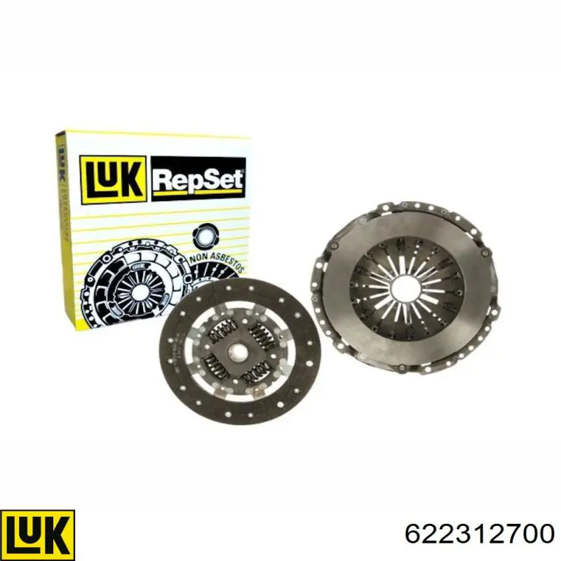 Zestaw sprzęgła (3 części) LUK 622312700 cena, od 161,67 USD