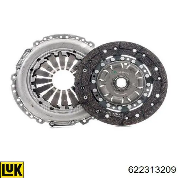 Zestaw sprzęgła (3 części) LUK 622313209 cena, od 145,81 USD
