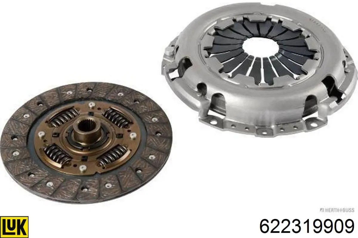 Zestaw sprzęgła (3 części) LUK 622319909 cena, od 114,81 USD