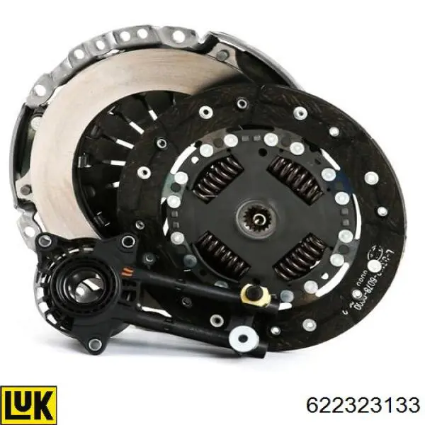 Zestaw sprzęgła (3 części) LUK 622323133 cena, od 233,83 USD