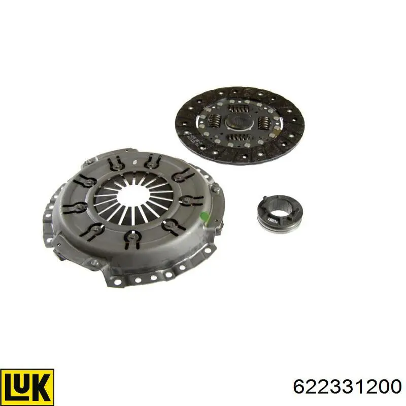 Zestaw sprzęgła (3 części) 622331200 LUK
