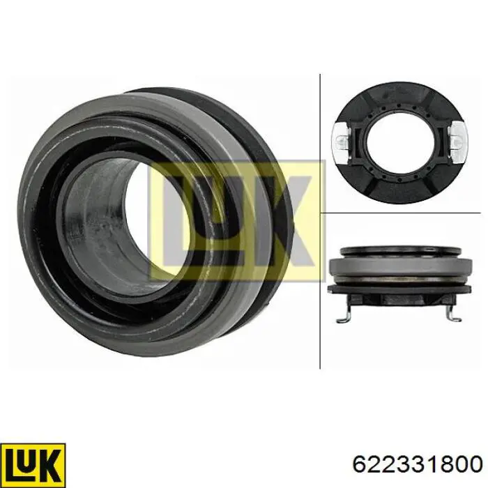 Zestaw sprzęgła (3 części) LUK 622331800 cena, od 135,89 USD