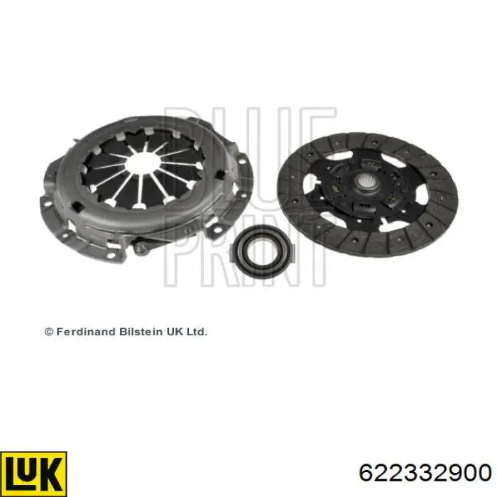 Zestaw sprzęgła (3 części) LUK 622332900 cena, od 210,38 USD