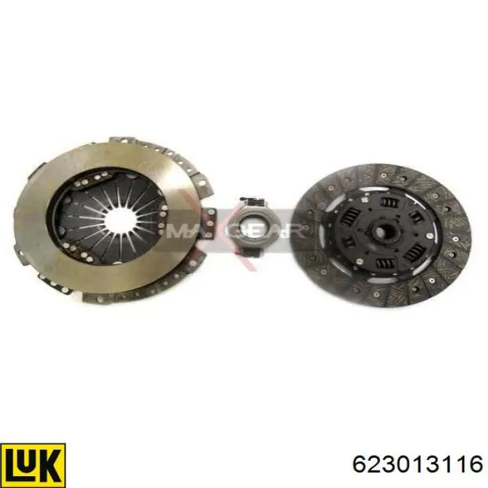 Zestaw sprzęgła (3 części) 623013116 LUK