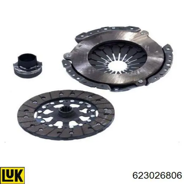 Zestaw sprzęgła (3 części) LUK 623026806 cena, od 165,58 USD