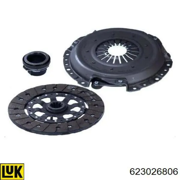 623026806 LUK Zestaw sprzęgła (3 części)