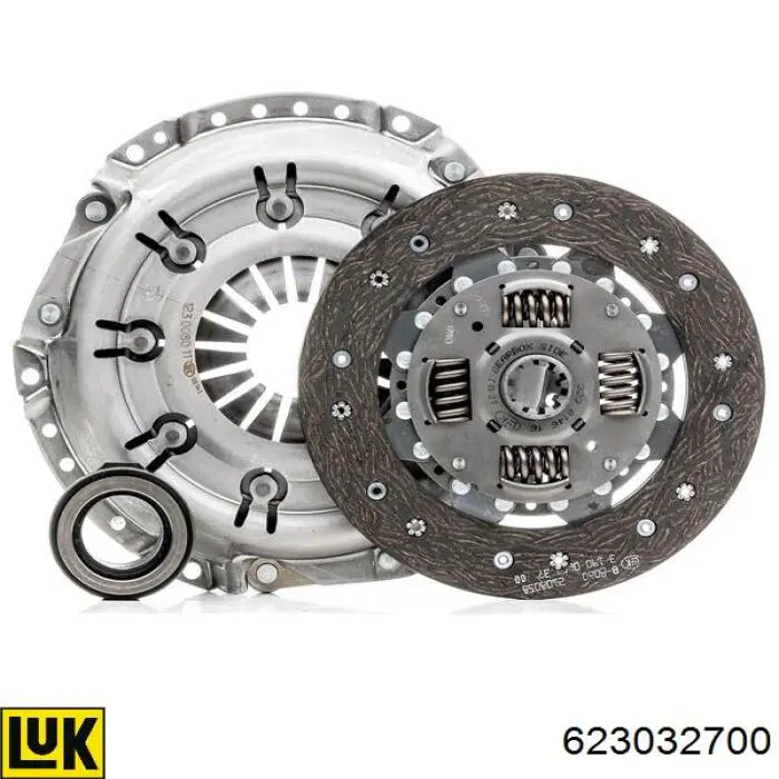 Zestaw sprzęgła (3 części) LUK 623032700