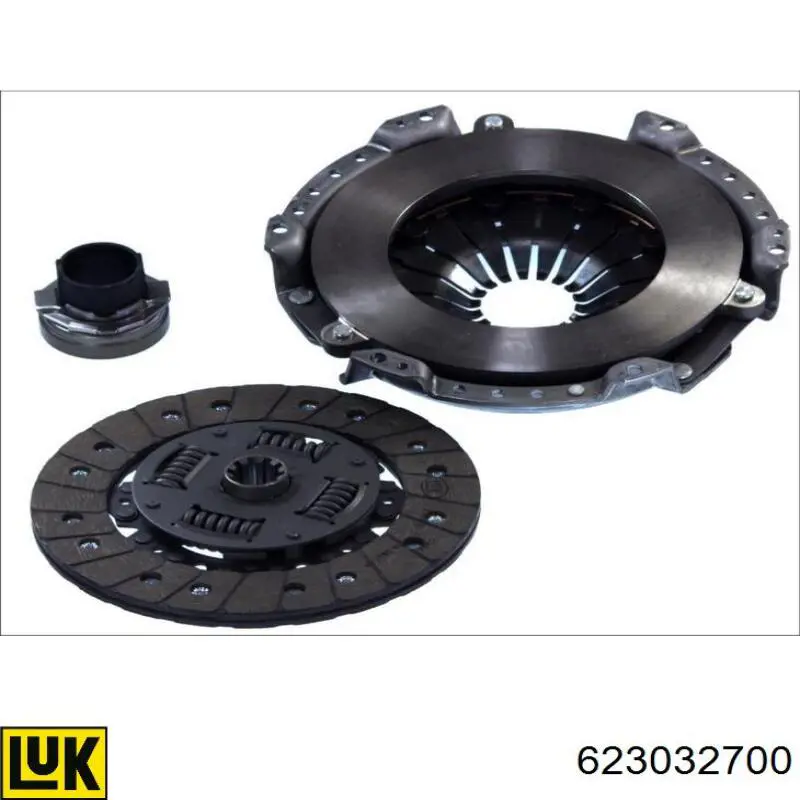 Zestaw sprzęgła (3 części) 623032700 LUK