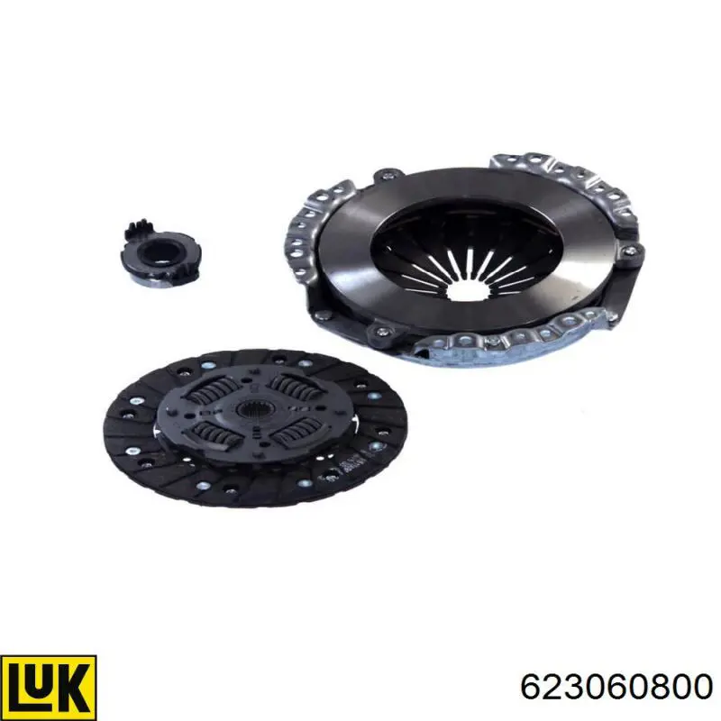 Zestaw sprzęgła (3 części) LUK 623060800 cena, od 314,78 USD