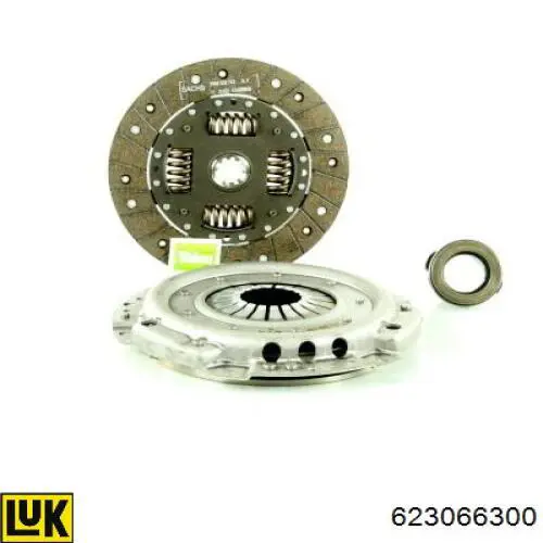 Zestaw sprzęgła (3 części) LUK 623066300 cena, od 199,72 USD