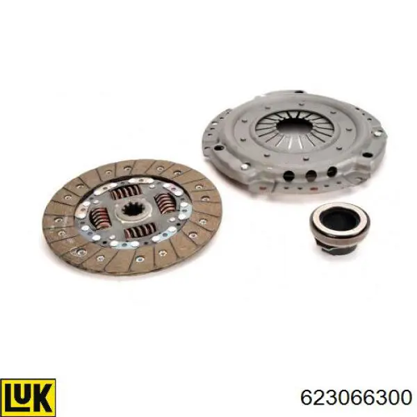 Zestaw sprzęgła (3 części) LUK 623066300 cena, od 199,72 USD