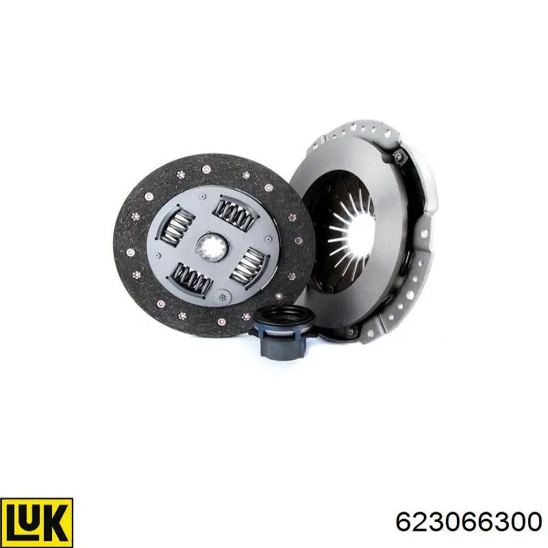 Do koszyka 623066300 LUK Zestaw sprzęgła (3 części)