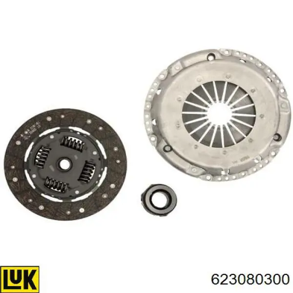 Zestaw sprzęgła (3 części) LUK 623080300 cena, od 140,36 USD