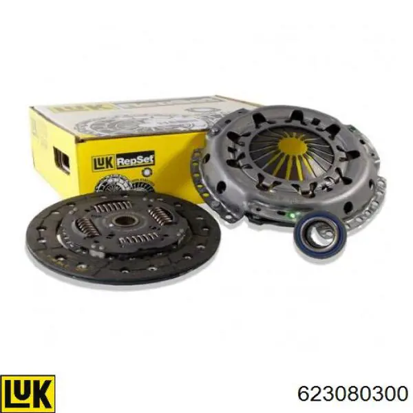 Zestaw sprzęgła (3 części) 623080300 LUK